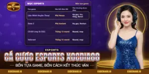 Cá cược Esports Xocdia88 với bốn tựa game Liên Minh Huyền Thoại, Dota 2, CS:GO và Valorant